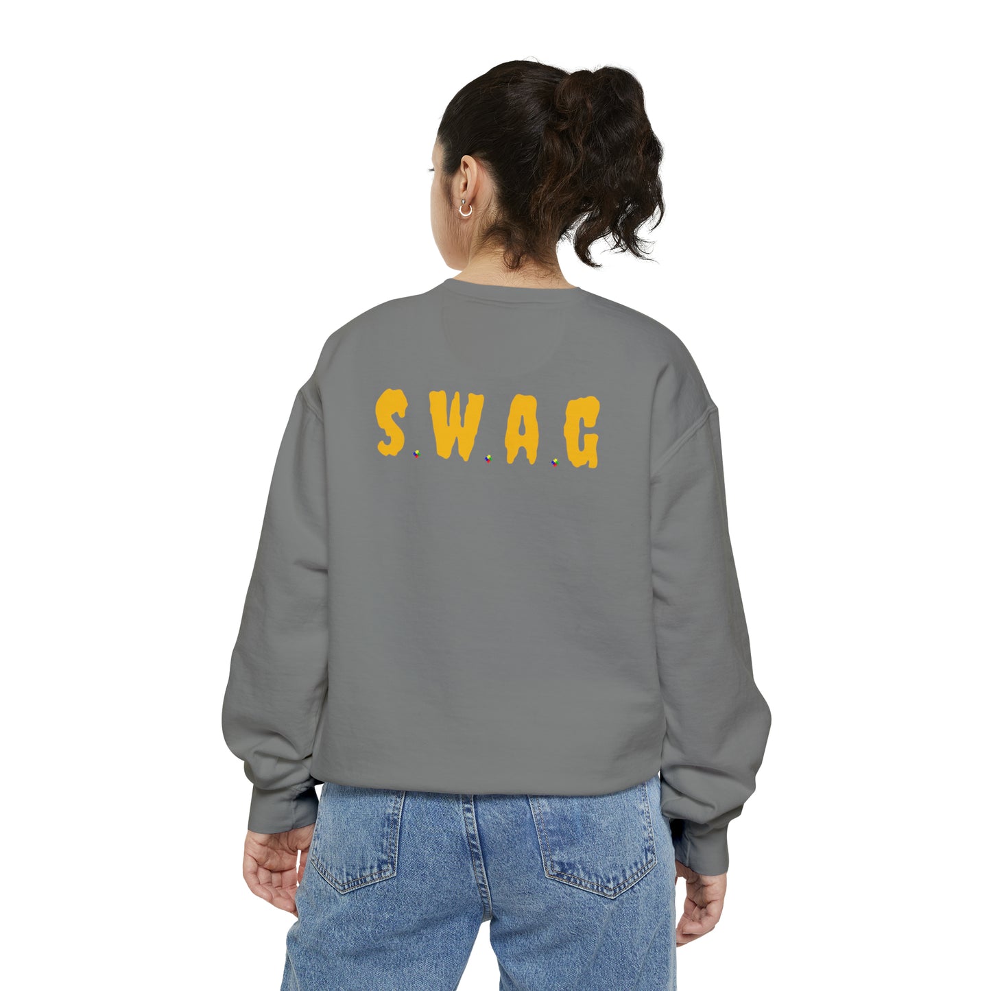 mustard swag sweatshirt