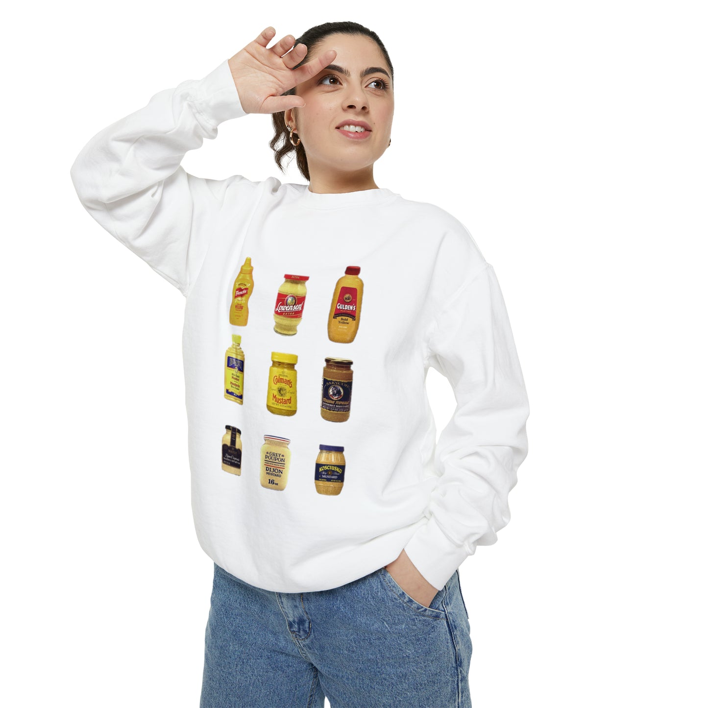 mustard swag sweatshirt