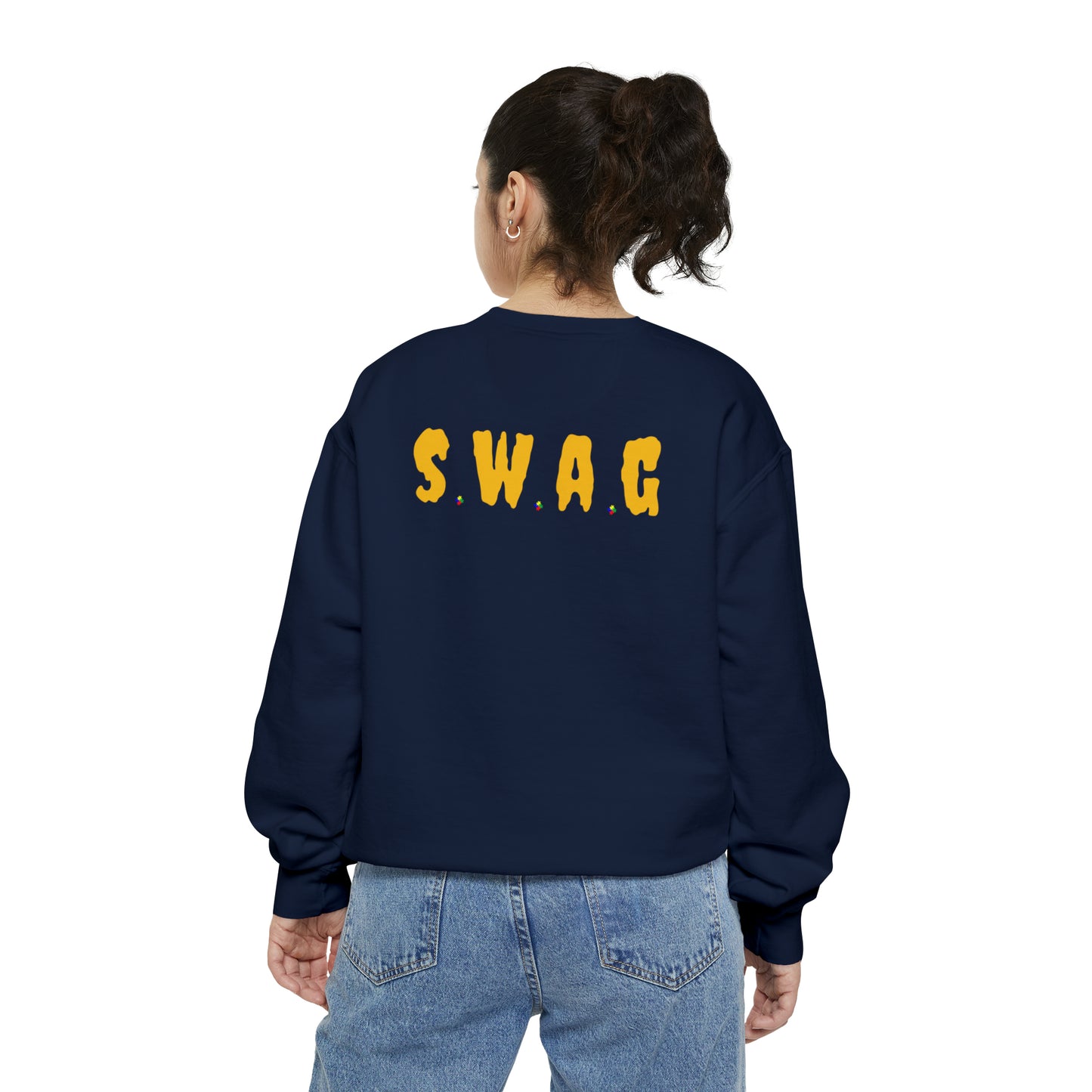 mustard swag sweatshirt