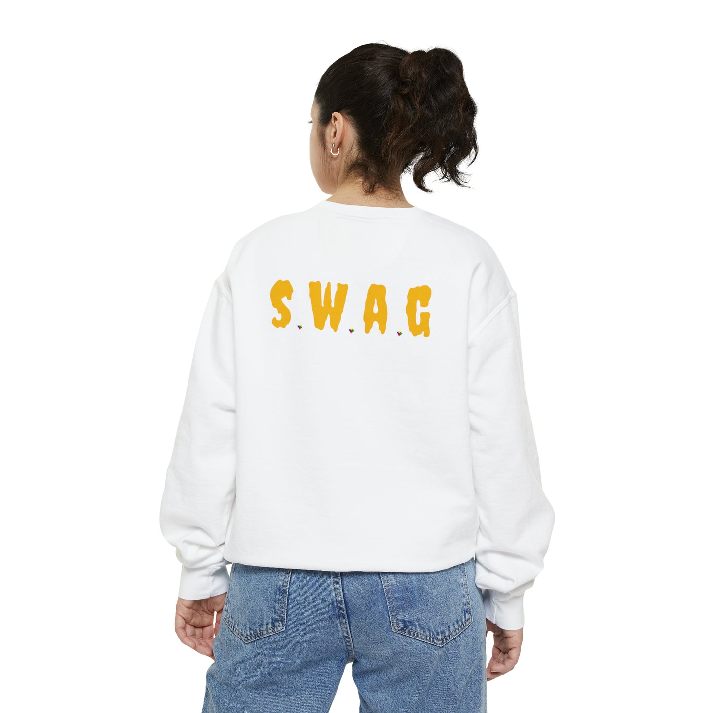 mustard swag sweatshirt